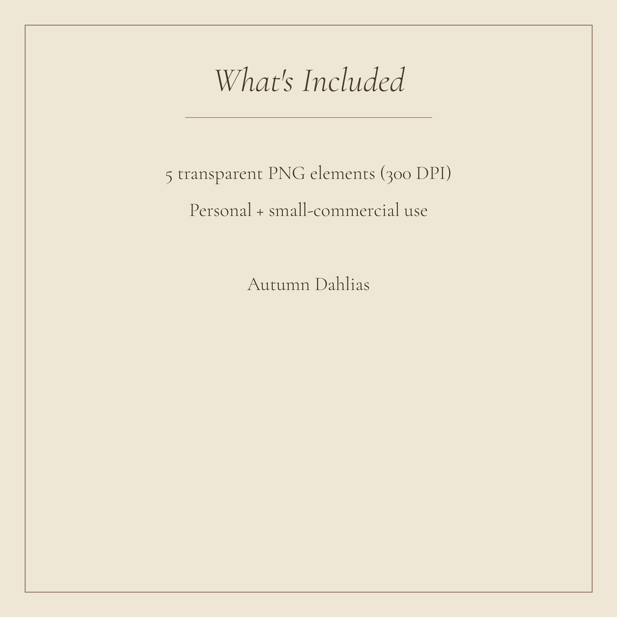 Autumn Dahlias Envelopes & Seals — preview